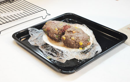 シカ肉のミートローフ