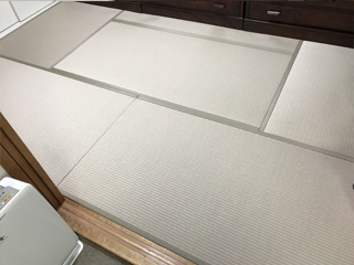 札幌市厚別区 カラー和紙表と同色へりでお部屋の雰囲気を思いのままに!