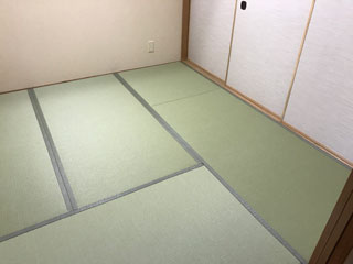 札幌市豊平区 畳表替え、襖張替工事