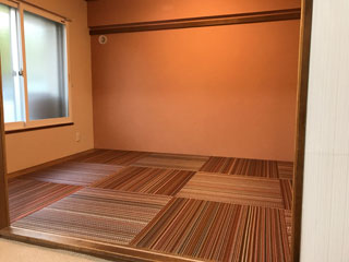 札幌市東区 マンション和室 ボルケーノ施工