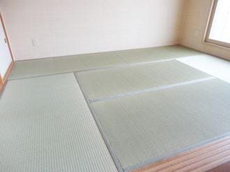 札幌市中央区・畳表替え(6畳) 入居前に畳を綺麗に