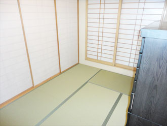 札幌市中央区・表替え、一畳抜差し 表替え+抜差し