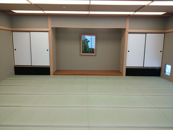 施工後の和室
