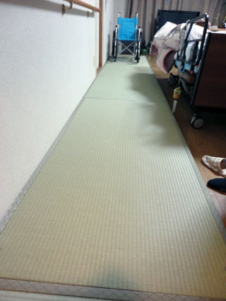 札幌市西区・セキスイ美草 新畳工事 畳で段差解消