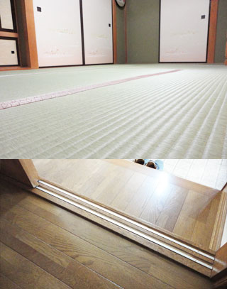 札幌市南区・畳 表替工事 特級品 畳と一緒に内装補修